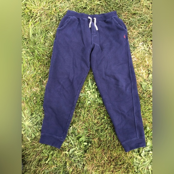 Polo Ralph Lauren Other - Polo Ralph Lauren Performance Pants Boys XL 18-20 Navy Jogger Sweatpants Fleece